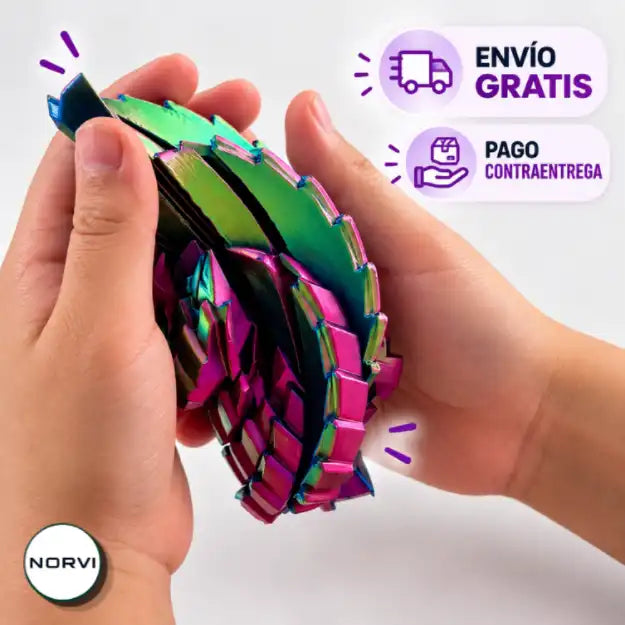 2x1 DragonEase™ - El Huevo de Dragón Sensorial y Antiestrés