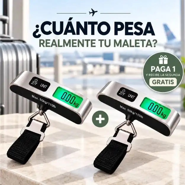🎁 2X1 • BALANZA DIGITAL PRO: NO ADIVINES EL PESO, COMPRUÉBALO